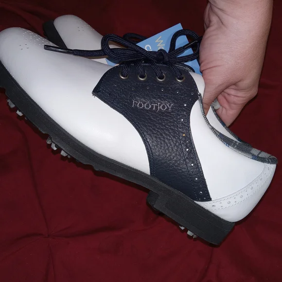 Footjoy Softjoy Terrains Shoes Womens Size 6 Golf Shoes With Spikes NWT Cushion - Picture 15 of 15